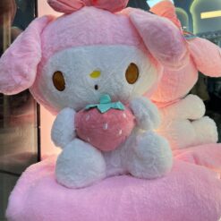 Alternative view of پتو بالشتی کورومی و ملودی توتفرنگی کد 2872