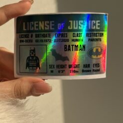 Alternative view of استیکر کارت بتمن کد 2875