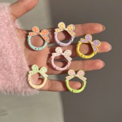 گیره جاکلیدی پاپیون خال خالی کد 2882