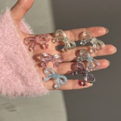 پلاک پاپیون اکلیلی شفاف کد 2884