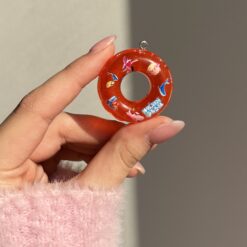 Alternative view of پلاک دونات شفاف اکلیلی کد 2885