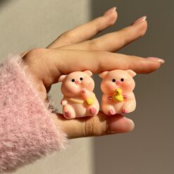 دکوری خوک لپ قرمزی کد 2925