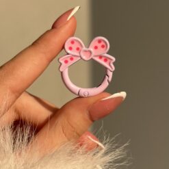 Alternative view of گیره جاکلیدی پاپیون خال خالی کد 2882