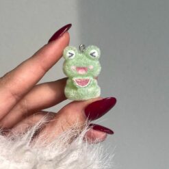 Alternative view of پلاک مخملی شبتاب قورباغه کد 2960