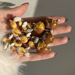 مهره براق زنبور و کندوی عسل کد 2984