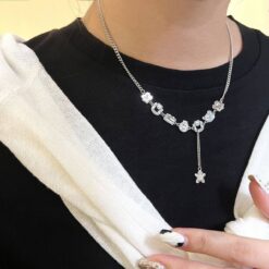 گردنبند کارتیر ریز مینیمال کد 3022