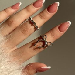 انگشتر پاپیونی کد 2995