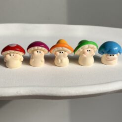 دکوری قارچ رنگارنگ براق کد 3035