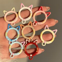 گیره قفل جاکلیدی گربه‌ای کد 3053