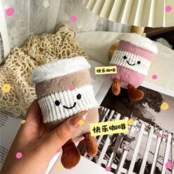 آویز عروسک قهوه کاپی موپی کد 3083