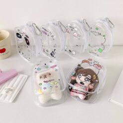 Alternative view of آویز کیف شفاف کارابین دار کیوت کد 3086