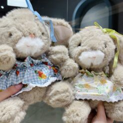 عروسک خرگوش سارافون دار کیوت کد 3102