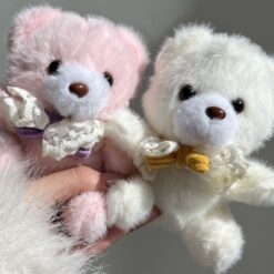 آویز عروسک تدی پاپیون توری کد 3106