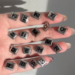 پلاک چارم ایتالیایی حروف انگلیسی کد 3119