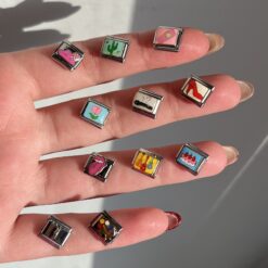 پلاک چارم ایتالیایی فانتزی کد 3123