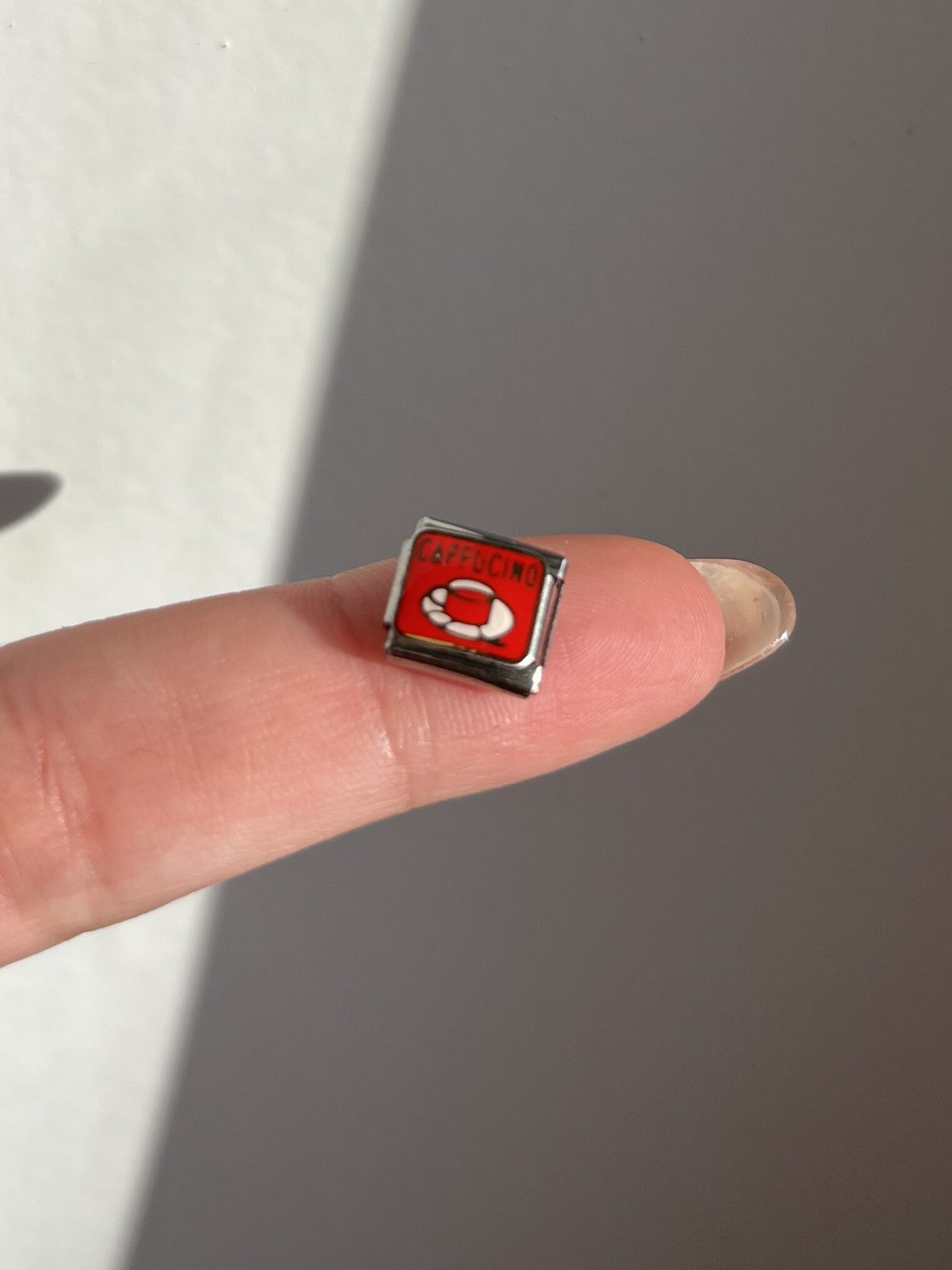 پلاک چارم ایتالیایی فانتزی کد 3125 - Image 6