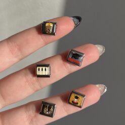 پلاک چارم ایتالیایی فارغ‌التحصيلی کد 3142