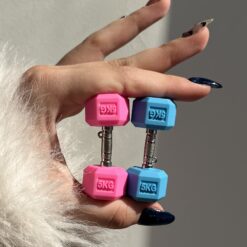 Alternative view of پلاک دمبل رنگارنگ کد 3146