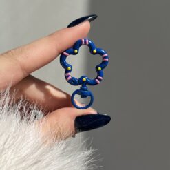 Alternative view of گیره قفل جاکلیدی شکوفه رنگارنگ کد 3150