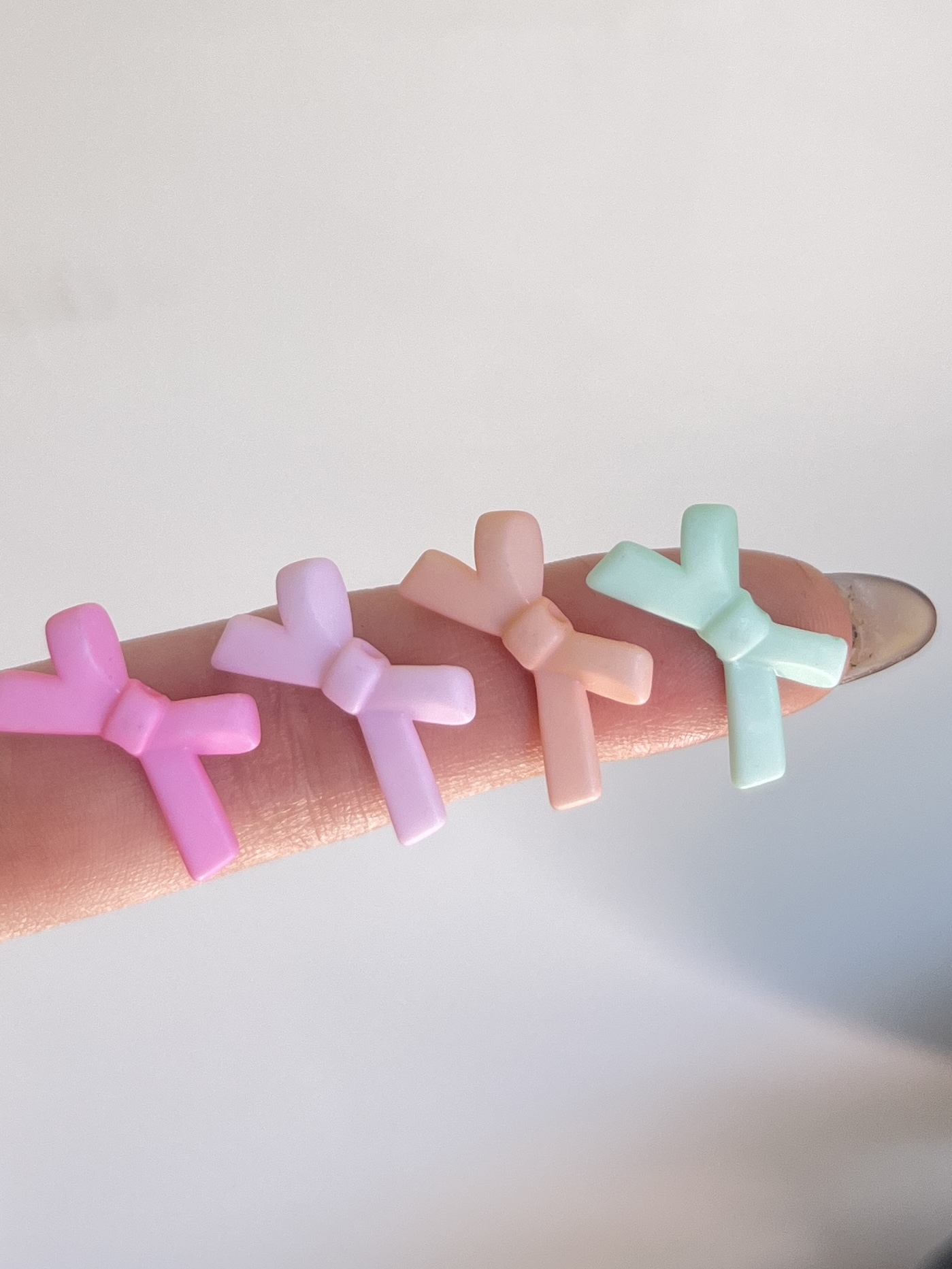 مهره پاپیون پاستلی مات کد 3259 - Image 2