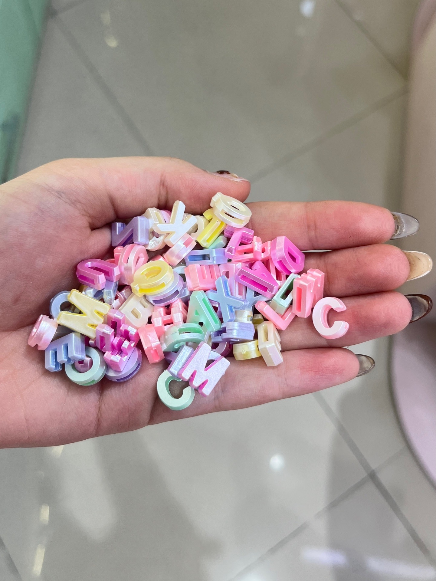 مهره ریز حروف انگلیسی کد 3283