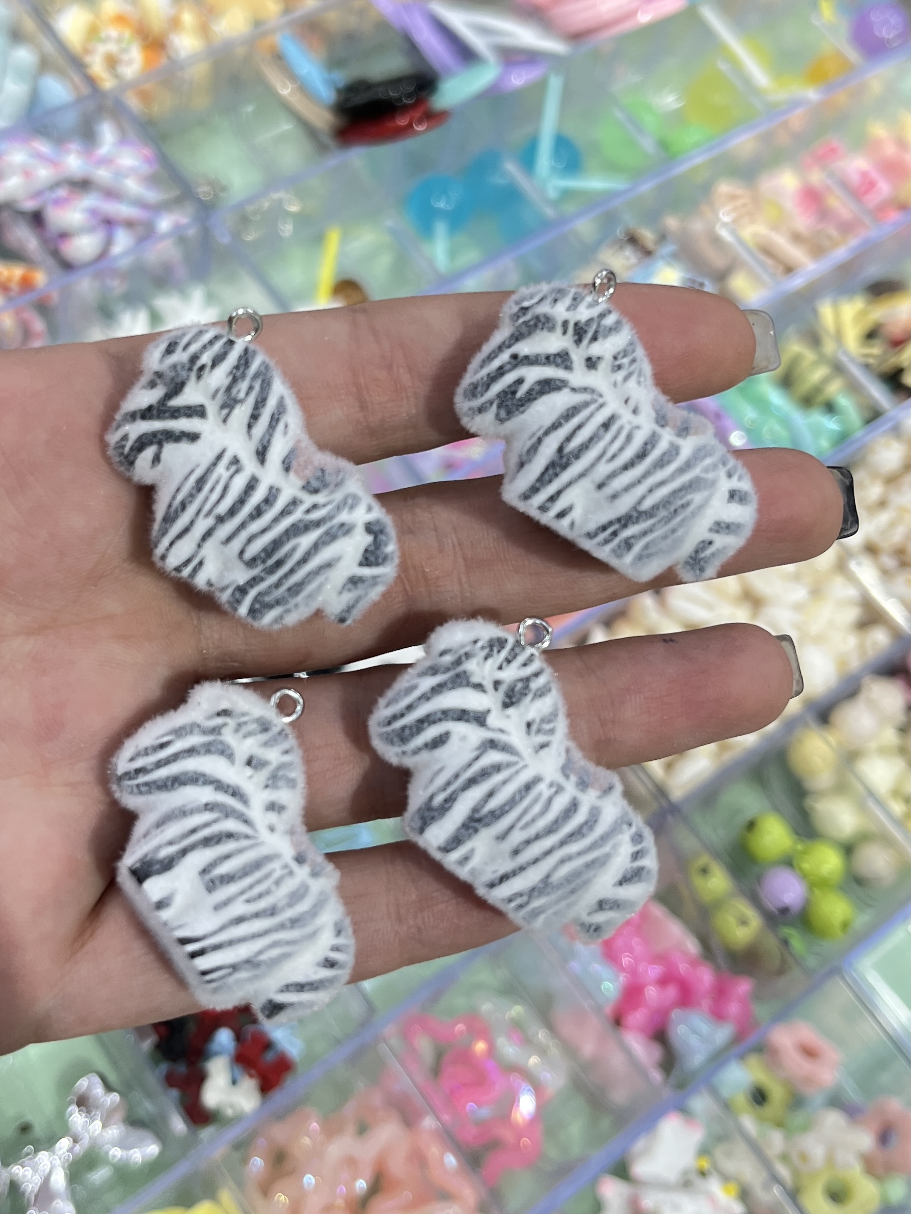 پلاک مخملی گورخر کد 3398