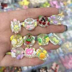 مهره شفاف میوه‌ای کد 3412