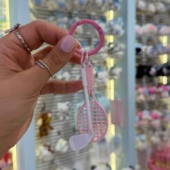 Alternative view of آویز جاکلیدی راکت بدمینتون و چوب گلف کد 3430