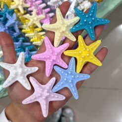 پلاک ستاره بزرگ رنگی پاستلی کد 3439
