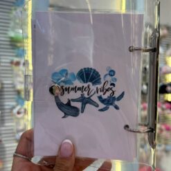 کلاسور سایز A6 شفاف Summer Vibes کد 3541