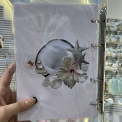 کلاسور شفاف سایز A5 دریایی کد 3548