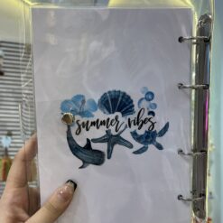 کلاسور شفاف سایز A5 Summer Vibes کد 3552
