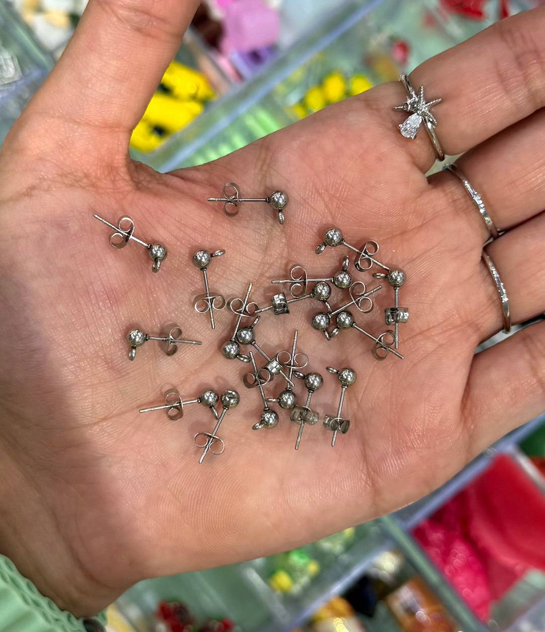 گوشی میخی آویز دار استیل کد 3586