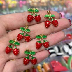 پلاک میناکاری توت‌فرنگی کد 3613