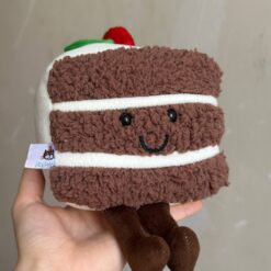 عروسک اسلایس کیک طعم شکلاتی کد 3709