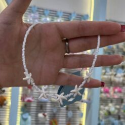 گردنبند ستاره دریایی و منجوق کد 3735