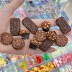 پلاک بيسکوئيت و کاپ کیک شکلاتی کد 3816