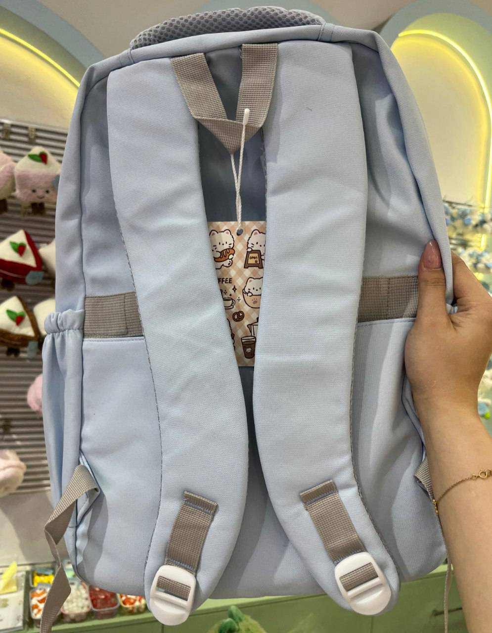 کولهپشتی وارداتی Free Cat آبی کد 3857 - Image 2
