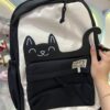 کوله‌پشتی وارداتی Free Cat مشکی کد 3860