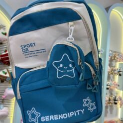 کوله‌پشتی وارداتی SERENDIPITY آبی کد 3884