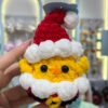 عروسک جوجو بافت بابانوئل کد 3915