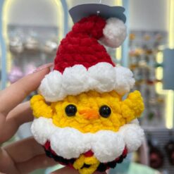 عروسک جوجو بافت بابانوئل کد 3915