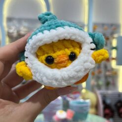 عروسک بافت جوجو کوسه‌ای کد 3918