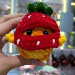 عروسک بافت جوجو توت‌فرنگی کد 3921