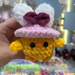 عروسک بافت جوجو خرگوش پاپیونی کد 3923