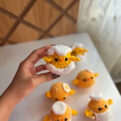 عروسک بافت جوجو تخم مرغی کد 3926