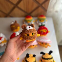 عروسک بافت جوجو خرسی کد 3924
