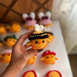 عروسک بافت جوجو کلاه زنبوری کد 3922