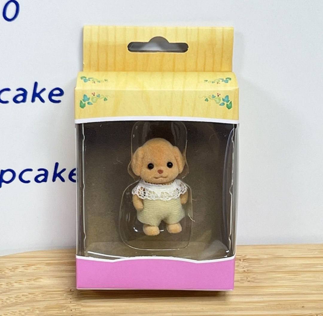 عروسک مینیاتوری Sylvanian Families شخصیت سگ پودل کد 4055
