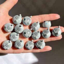 مینی فیگور پیشی تپلی خاکستری کد 4170